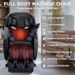 Zero Gravity Shiatsu Massage Chair with Heat
