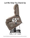 Large Heated Massage Recliner Chair for Elderly
