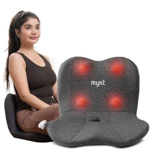 Mynt Portable Shiatsu Lower Back Massager with Heat