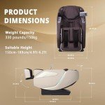 HealthRelife 4D Full Body Zero Gravity Massage Chair