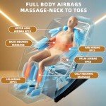 HealthRelife 4D Full Body Zero Gravity Massage Chair