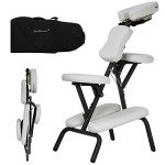 Portable 4-Inch Thick Massage Chair with Face Cradle