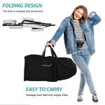 Portable 4-Inch Thick Massage Chair with Face Cradle