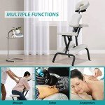 Portable 4-Inch Thick Massage Chair with Face Cradle
