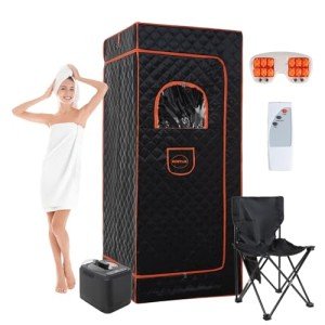Portable DOWYLIK Steam Sauna with Remote Control