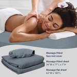 Premium Microfiber 3-Piece Massage Sheet Set