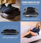 Zyllion Shiatsu Massager Pillow with Heat - Black
