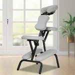 Portable Height Adjustable Massage Chair with Carry Bag