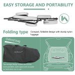 Portable Height Adjustable Massage Chair with Carry Bag