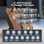 Real Relax PS6500 Gold 4D Smart Massage Chair