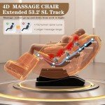 RESTREAL 4D Full Body Shiatsu Massage Chair