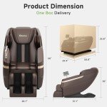 Real Relax 2025 Full Body Zero Gravity Massage Chair