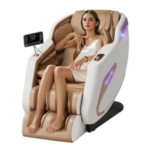 MIUGUYO Full Body Shiatsu Massage Chair - White