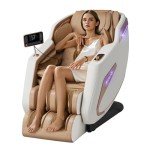 MIUGUYO Full Body Shiatsu Massage Chair - White