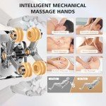 MIUGUYO Full Body Shiatsu Massage Chair - White