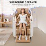 MIUGUYO Full Body Shiatsu Massage Chair - White