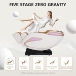 MIUGUYO Full Body Shiatsu Massage Chair - White