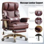 Luxury Ergonomic Office Chair with Massage & Support