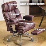 Luxury Ergonomic Office Chair with Massage & Support