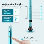 Folding Massage Chair and Walking Stick Combo