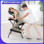 Portable Height Adjustable Massage Chair with Carrying Bag