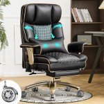 Big and Tall Massage Office Chair with Adjustable Support