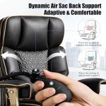 Big and Tall Massage Office Chair with Adjustable Support