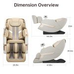 Real Relax 2025 Full Body Shiatsu Massage Chair