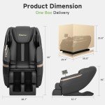 Real Relax 2025 Shiatsu Massage Chair with Bluetooth