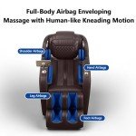 Luxury 4D Shiatsu Massage Chair with Heat and AI
