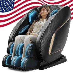 Bluetooth Massage Chair with Zero Gravity Recline