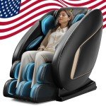 Bluetooth Massage Chair with Zero Gravity Recline