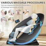 Bluetooth Massage Chair with Zero Gravity Recline