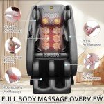 Bluetooth Massage Chair with Zero Gravity Recline