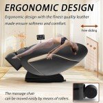 Bluetooth Massage Chair with Zero Gravity Recline