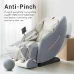 MYNTA 2025 SL-Track Shiatsu Massage Chair Recliner