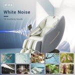 MYNTA 2025 SL-Track Shiatsu Massage Chair Recliner