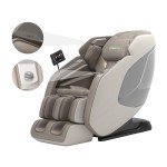 Real Relax 4D Zero Gravity Massage Chair, Brown