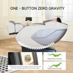 Real Relax 4D Zero Gravity Massage Chair, Brown