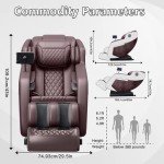 Zero Gravity Full Body Massage Chair with Heat