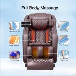 Zero Gravity Full Body Massage Chair with Heat