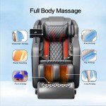Zero Gravity Full Body Massage Chair with Heat