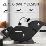 Full Body Zero Gravity Massage Chair - Black