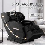 Full Body Zero Gravity Massage Chair - Black