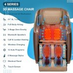 Full Body 3D Shiatsu Massage Chair Recliner