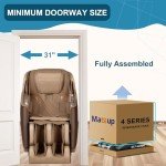 Full Body 3D Shiatsu Massage Chair Recliner