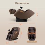 MYNTA 2025 Full Body Shiatsu Massage Chair