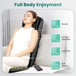 Snailax Shiatsu Back Massager with Heat & Intensity