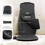 Snailax Shiatsu Back Massager with Heat & Intensity