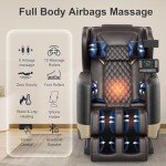 Zero Gravity Massage Chair with Heat & Bluetooth
